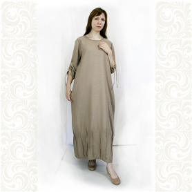 Платье Домна, лен- фото 1